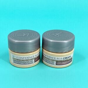 IT Cosmetics Confidence in a Cream Moisturizing Super Cream 7ml Travel Lot of 2